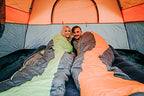 Stansport Glacier Mummy Sleeping Bag 3.1 Lb, Orange, 86'' L X 34'' W