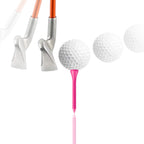 Mykuja Pink Bamboo Golf Tees 2 1/8 Inch Pack Of 100Pink Golf Teeswomen Pink Golf Bamboo Tees(54Mm Pink)