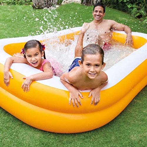 Intex 57181Ep Swim Center Inflatable Family Pool: 159 Gallon Capacity - 90'' X 60'' X 19'' - Color May Vary