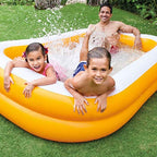 Intex 57181Ep Swim Center Inflatable Family Pool: 159 Gallon Capacity - 90'' X 60'' X 19'' - Color May Vary