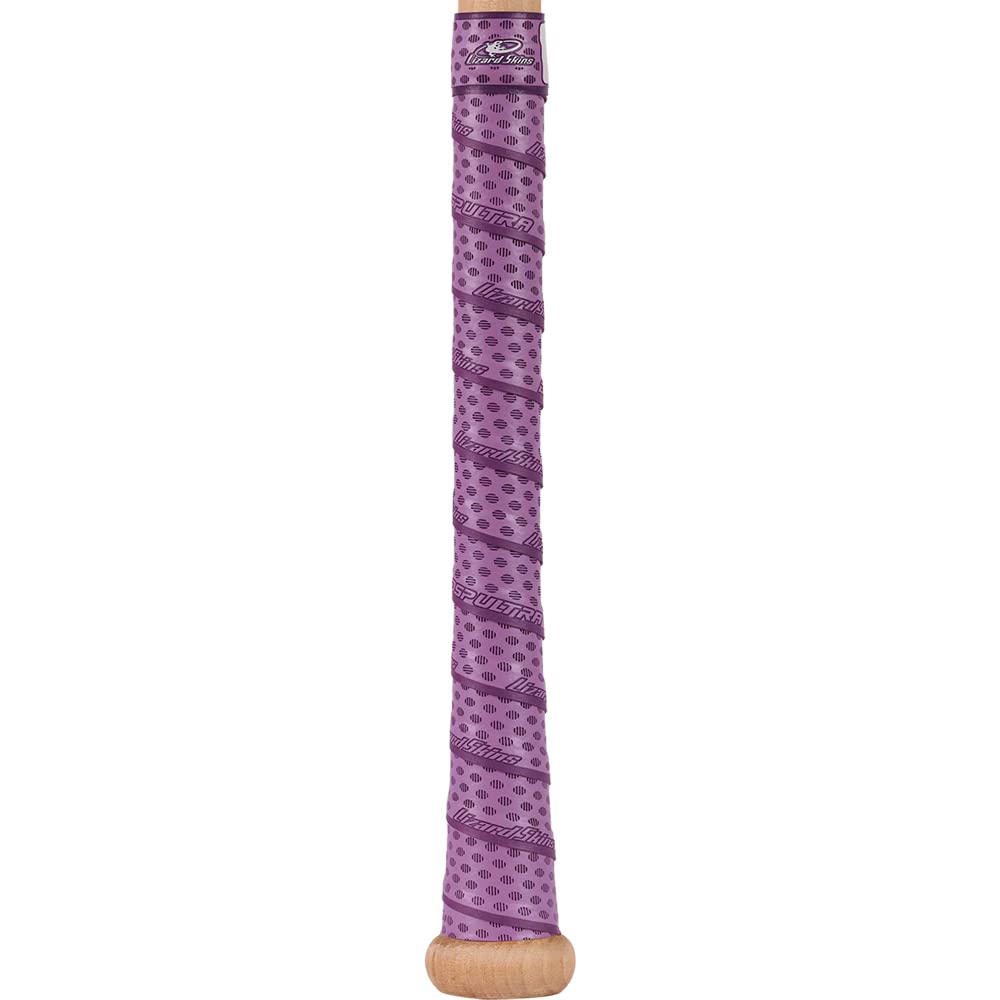 Lizard Skins Dsp Ultra 1.8Mm Bat Grip - Next-Gen Durasoft Polymer Baseball & Softball Bat Tape (Violet Purple)
