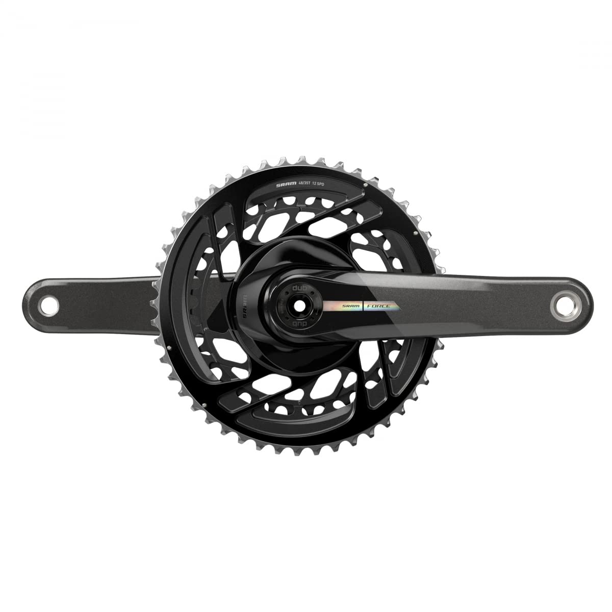 SRAM Force DUB 12-Speed Crankset Iridescent, 172.5mm,48/35T