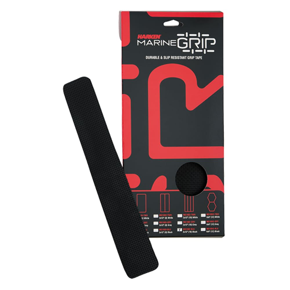 Harken Marine Grip Tape - 6 X 12 - Translucent White - 6 Pieces