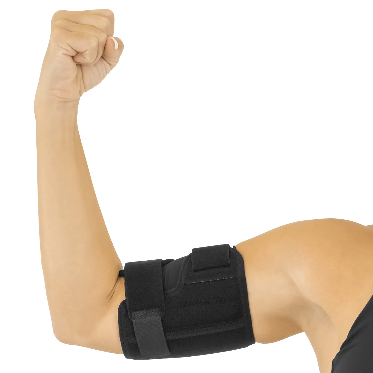 Vive Bicep Brace Compression Sleeve For Tendonitis - Upper Arm Tricep  Bicep Support Brace For Pain Relief - Comfortable, Lightw