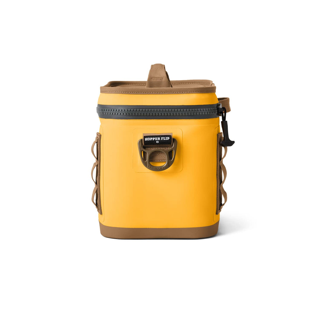 YETI Hopper Flip 8 Portable Cooler, Field Tan/Blaze Orange