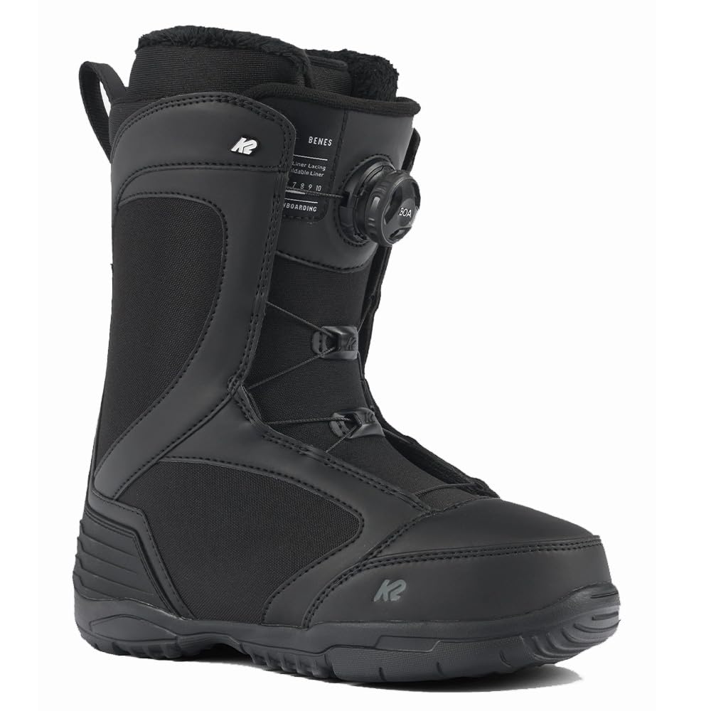 K2 Benes Womens Snowboard Boots, Black, 6.5