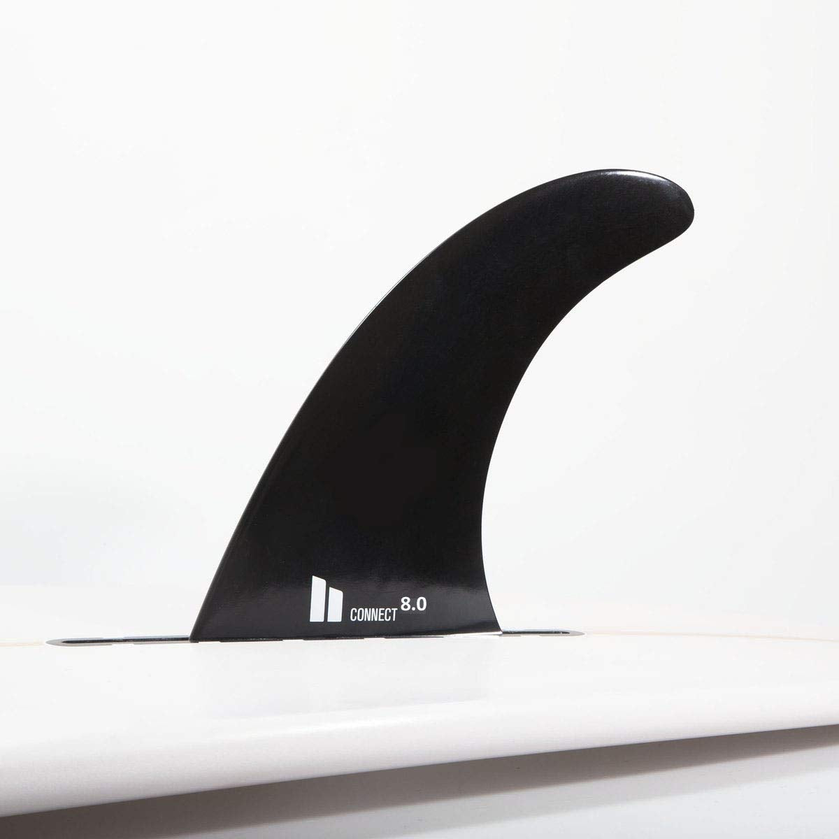 Fcs Ii Connect Gf Longboard Center Fin - 8 Inch - Black