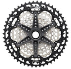 Shimano Xt Cs-M8100 Cassette - 12-Speed, 10-45T, Silver/Black, Mirco Spline