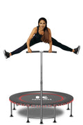 K Kensone 48 Low-Impact Rebounder Trampoline For Adults With Bungee, 550Lbs Quiet Mini Exercise Trampoline With Adjustable T-Sha
