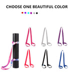 Yogaer Yoga Mat Carrier Strap, Adjustable Thick Straps Sling For Carrying Large Mats, Stretching Band