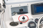 Owach Push Button Latch For Marine Boat Tool Box, Glovebox, Radio Box, Electronic Box,Replace Soutcho 93-304 Series, 0.00''-0.41