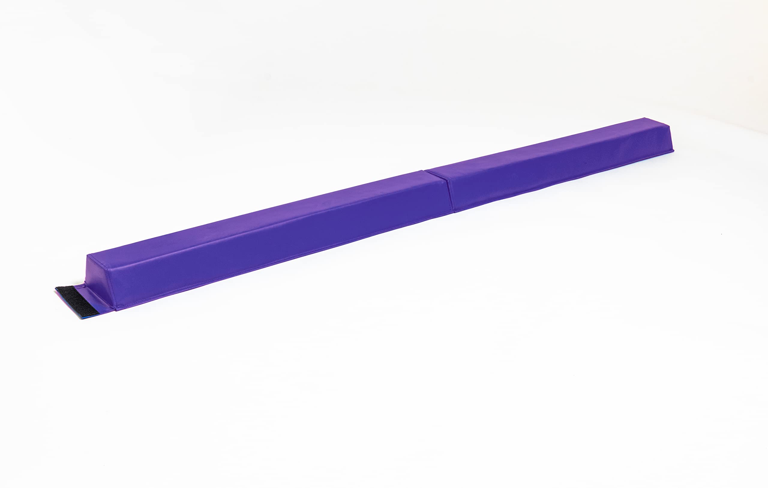We Sell Mats - 6 Foot Pro Balance Beam - Vinyl Surface Folding Beam - Durable Gymnastics Beam - Purple