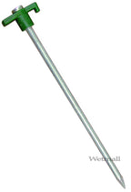 Wholesale Lot 100-Pc Metal Tent And Canopy Peg Green