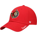 47 Ottawa Senators Women'S Red Miata Clean Up Adjustable Cap - Nhl, Adjustable, Ladies Relaxed Fit Baseball Hat