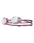 Tyr Blackops 140 Ev Racing Mirrored Goggles Junior Fit, Silver/Pink/Black