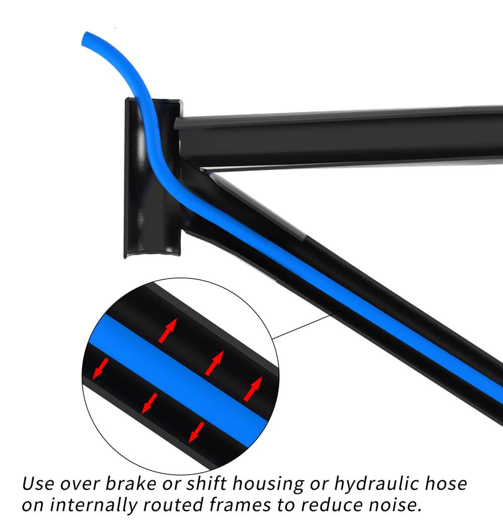 Cycearth 1.5M/Lot Bike Frame Internal Housing Damper 6Mm Foam Sleeve Hose Bicycle Cable Bike Shift/Brake/Hydraulic Tube