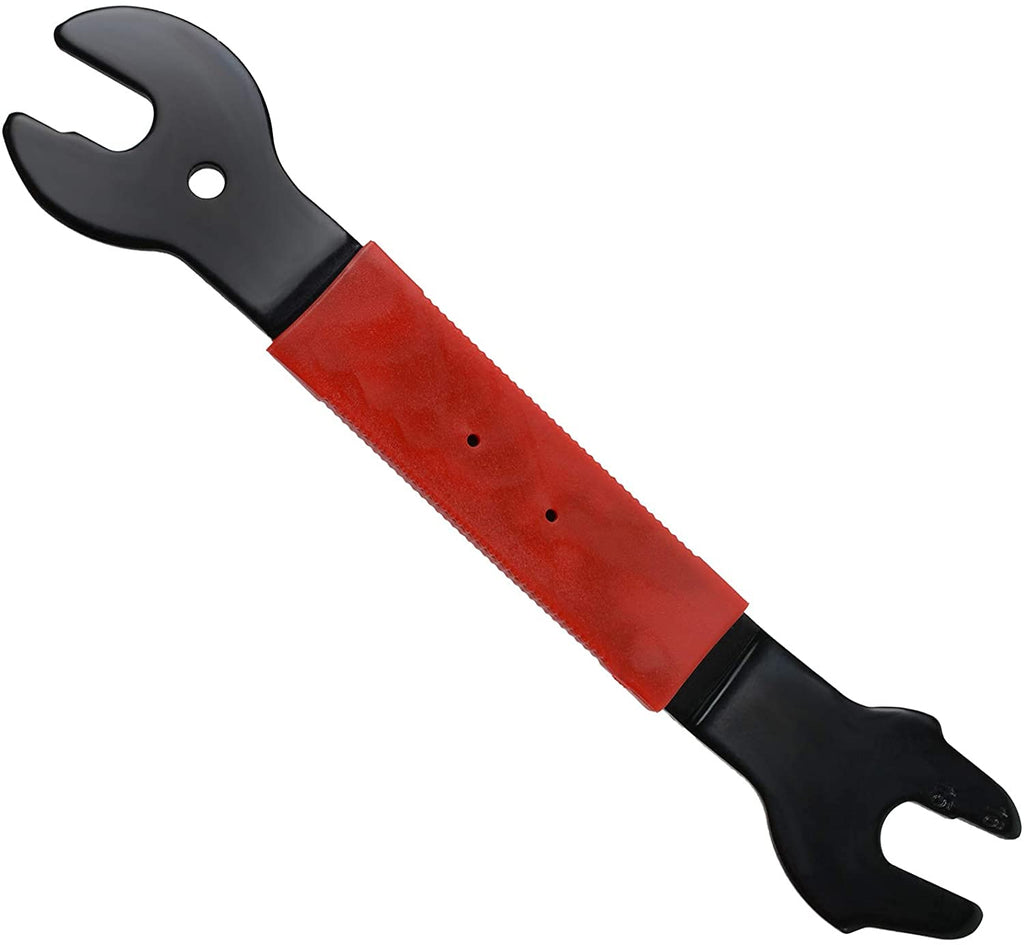 Pedal Wrench Double Sided Bicycle Pedal Removal 15/16/17Mm Bike Spanner Home Mechanic Pedal Repair Tool With Long Hand Comfortab