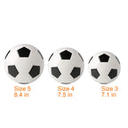 Spdtech Soccer Ball Size 3 With Pump Needle Classic White Black Thicker Pu Tight Weaved Suitable For Kids Toddler Boy Trainning