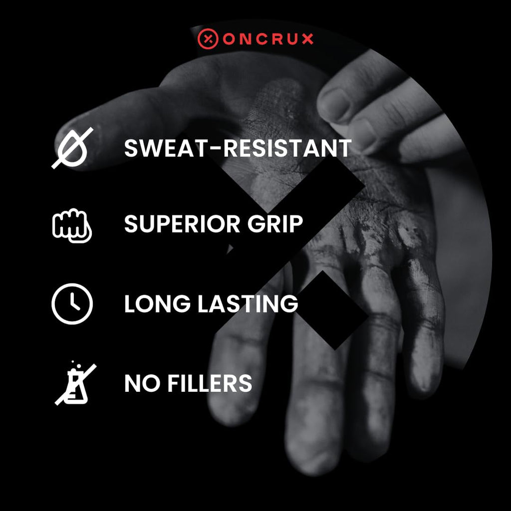 Oncrux Gym Chalk Blocks - Weight Lifting Chalk Block - Workout Chalk For Weightlifting - Hand Chalk For Gymnastics Rock Climbing