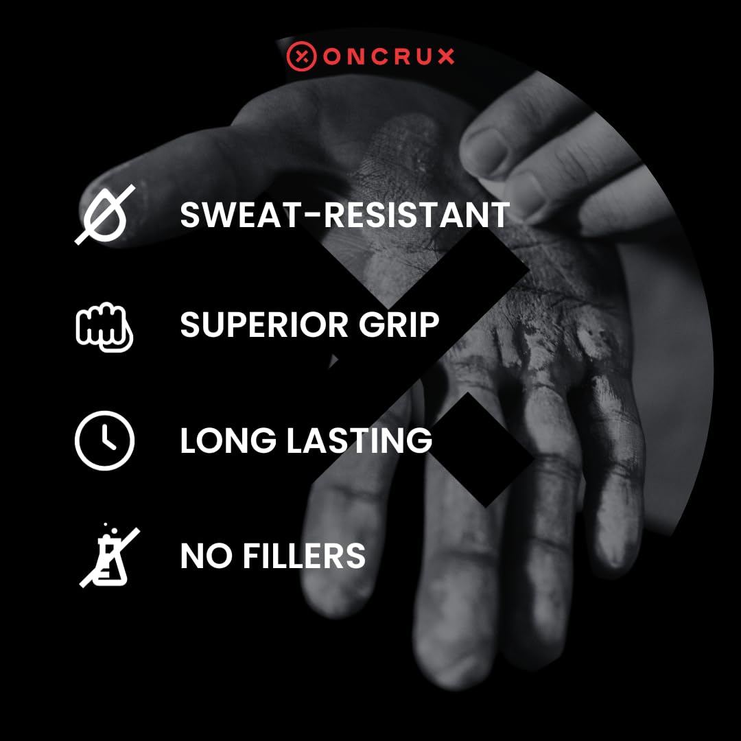 Oncrux Gym Chalk Blocks - Weight Lifting Chalk Block - Workout Chalk For Weightlifting - Hand Chalk For Gymnastics Rock Climbing