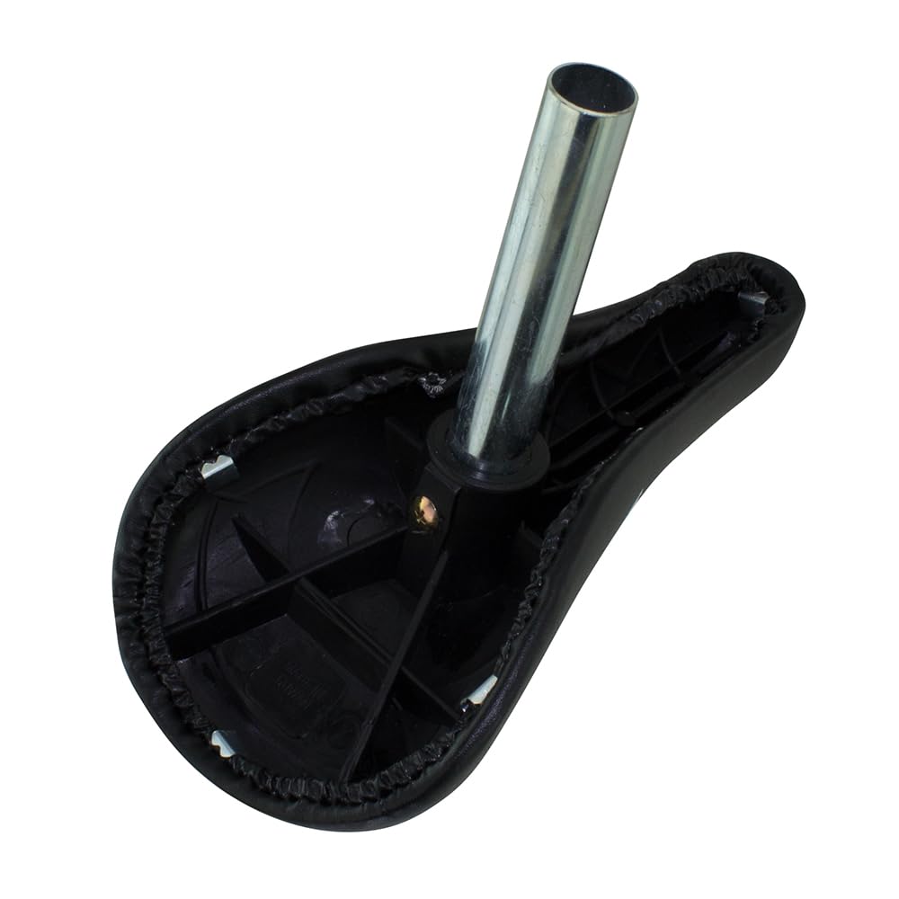 12'' Bmx Kids Bike Saddle W/ 22.2Mm Post, Various Colros (Black)