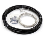 Star-Art Brake Cable Housing Kit Set For Road Mountain Bicycle Cycling, Package Includes: 2 Pcs 1.8M Brake Cables, 1 Pcs 3M Brak