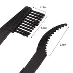 Motorcycle & Bike Chain Cleaner Tool Set - Durable Bicycle Chain Gears Maintenance Cleaning Brush Kit For All Type Chain Gears(3