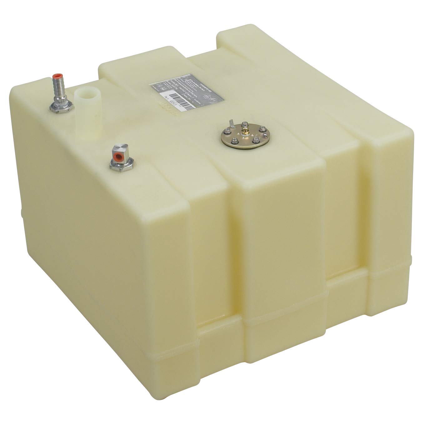 Moeller Marine 032515, Below Deck Permanent Fuel Tank, 15 Gallon - 17.75 in. L x 18.50 in. W x 15.25 in. H