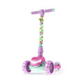 Jetson Disney Princess 3-Wheel Kick Kids Scooter, LED Lights on Stem & Light-Up Wheels, Lightweight Frame, Height-Adjustable Han