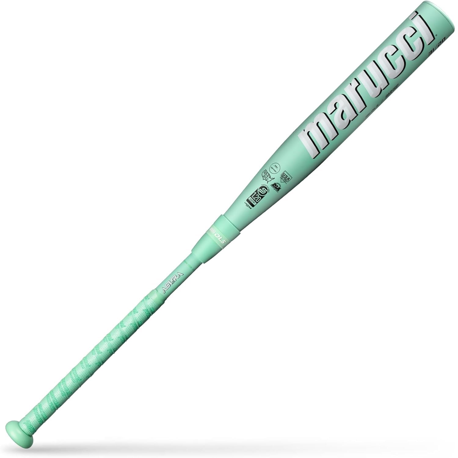 Marucci, Asura Fastpitch Softball Bat, Composite, -8 Drop, Mint, 34 / 26 oz