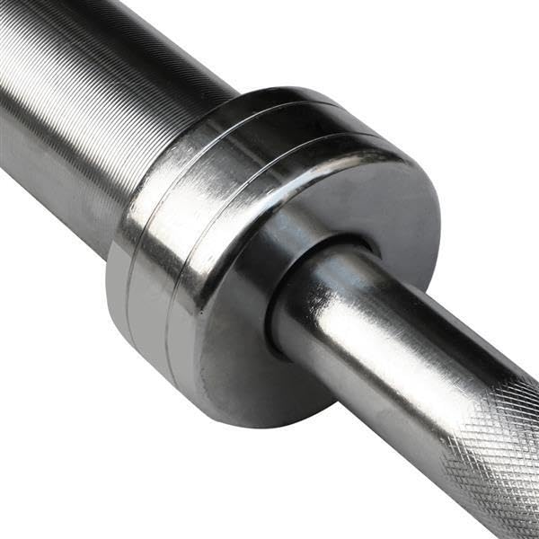 Topeakmart Olympic Barbell Bar 7Ft Chrome Weight Lifting Bar Weighted Exercise Bar Barbell Bar Weight Bench Set