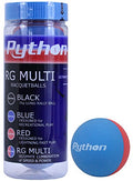 Python 3 Ball Can Rg Multi Colored Racquetballs (Endorsed By Racquetball Legend Ruben Gonzalez!) (4)