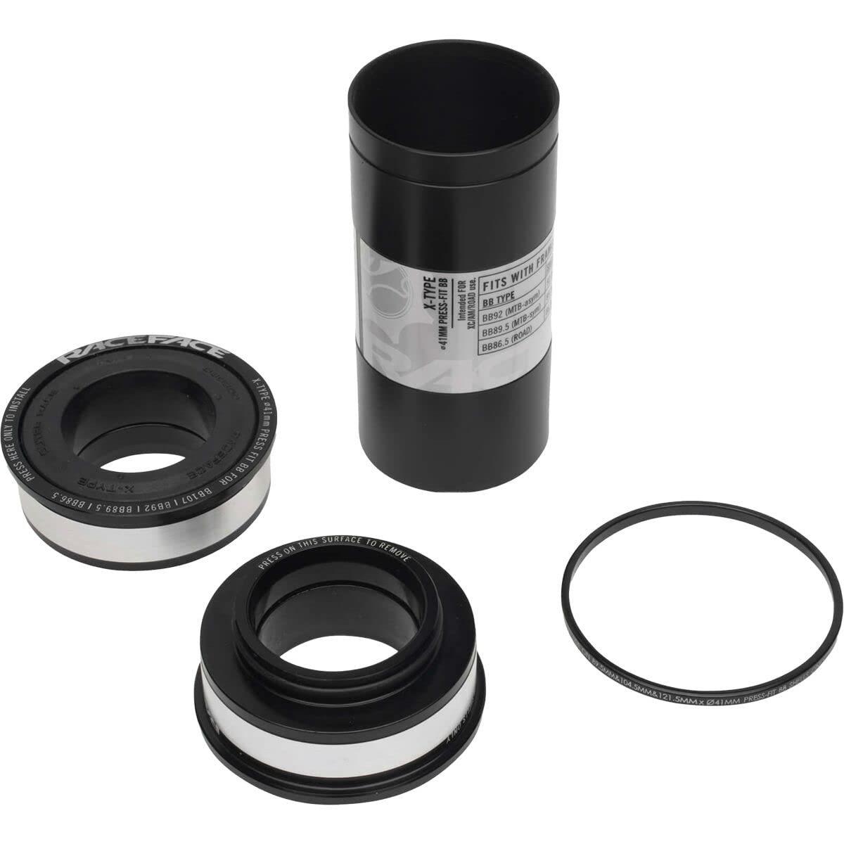 Race Face Exi Bb92 Bottom Bracket Black, One Size
