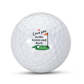 TI-EDC Valentines Gift Golf Accessories Funny Positive Valentines Golf Balls for Husband Wife, Anniversary Romantic Gifts for Hi