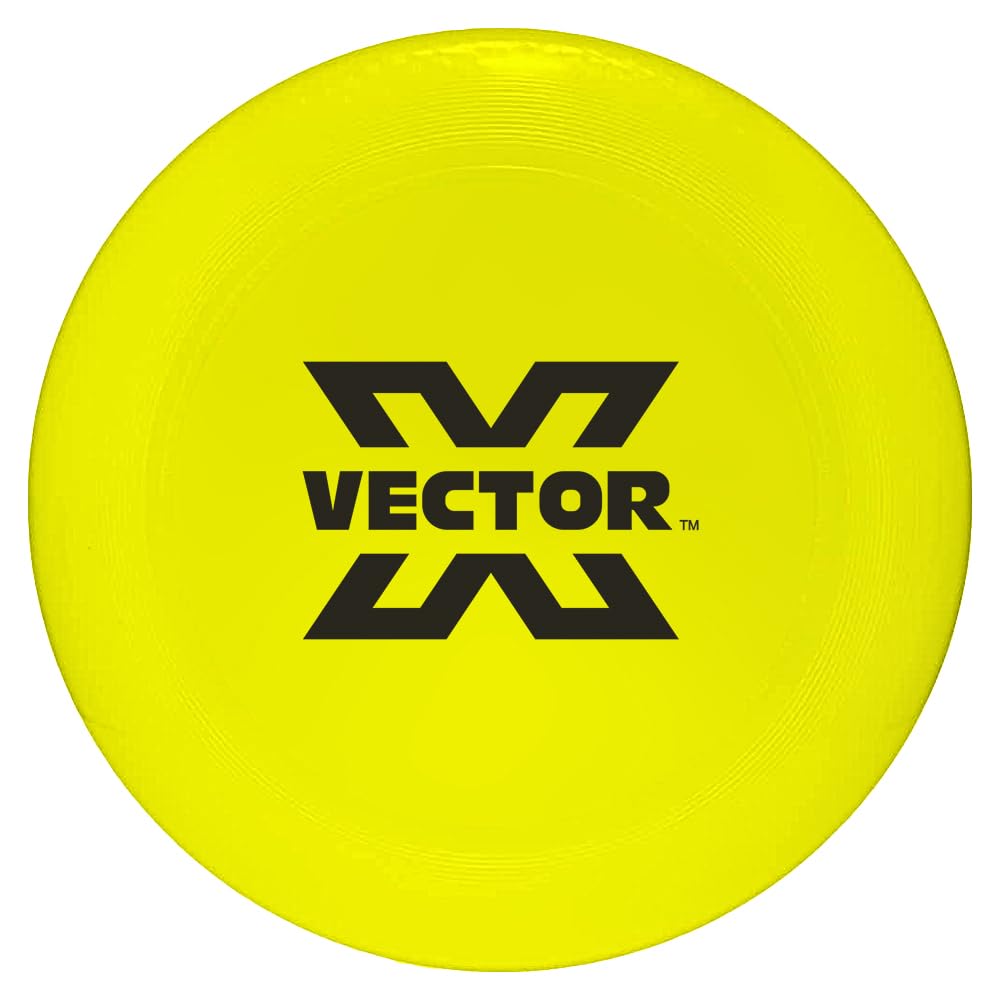 Vector X Flying Disc12 Inch For Kids, Adults And Dogs, Unbreakable Soft Plastic Throwing Frisbee|For Outdoor Sports Games, Beac