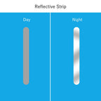 Lama 2Pcs Waterproof Rain Cover For Backpack, Reflective Rainproof Protector For Anti-Dust And Anti-Theft S 18L-25L Black Blue