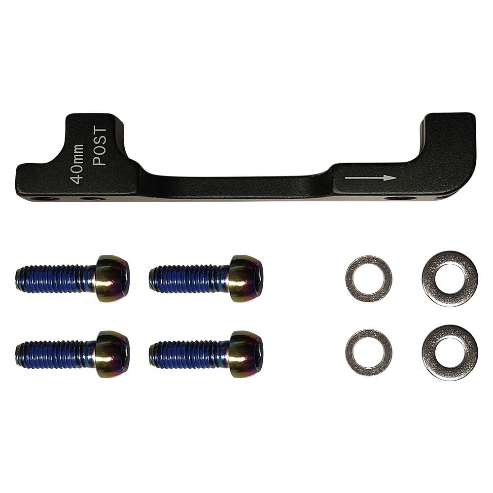 Sram Post Bracket 40P Standard Mount - Includes Bracket And Stainless Steel Rainbow Bolts