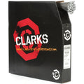 Clarks Universal Stainless Steel Brake Wire - Pack of 100 Steel Inner Brake Wire Kit and All Fittings for MTB, Hybrid & Road Bik