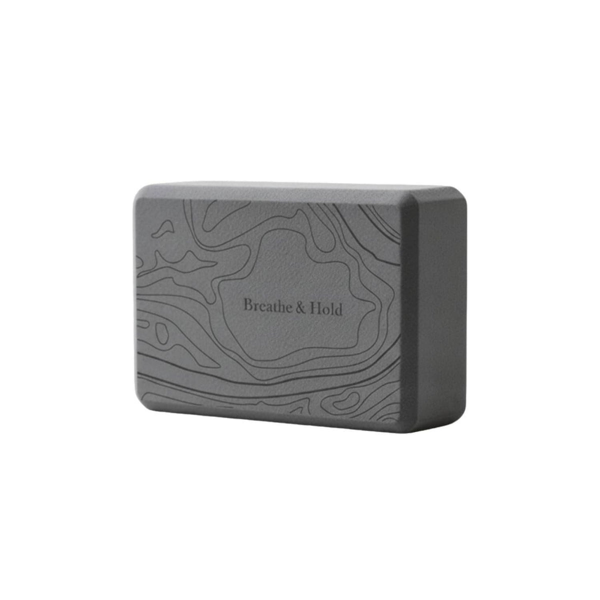 MERISHOPP Smooth Surface Stretch Block Rounded Corners Soft Stretch Block ContourLine Graphics Pose Aid for Stretching, Gray, 1
