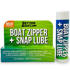 Zipper Wax  Zip Lube Marine Grade Zipper Lubricant Stick Zipper Lubricate With Ease Boat, Canvas, Bimini Snap, Metal Zippers, Ja
