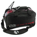 Vise Two Ball Clear Top Tote, Black