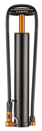 Lezyne Micro Floor Drive Xl Bicycle Hand Pump, Extra High Volume 35Psi, Plus-Size Tires, Portable Bike Pump