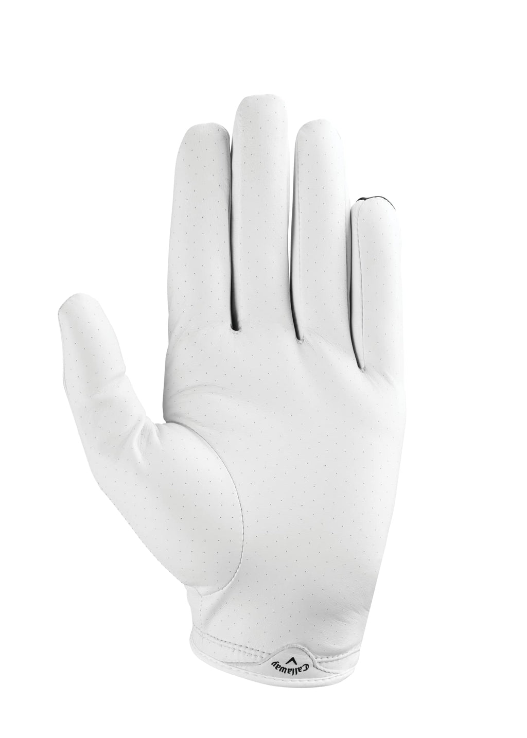 Callaway Golf X Spann Glove (Worn On Left Hand, Cadet (Short Fingers), X-Large, White/Black)