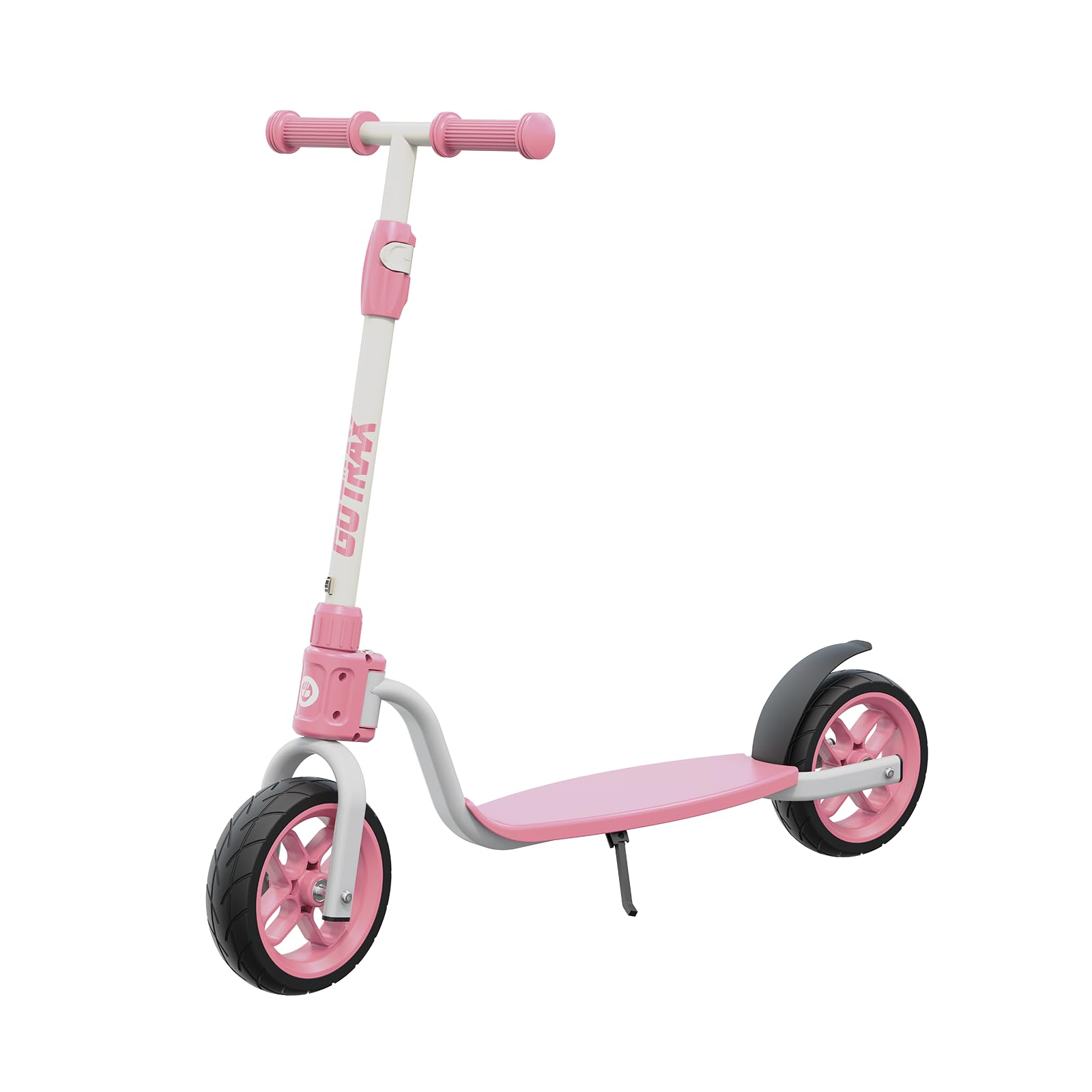 Gotrax KS8 Kick Scooter for Kids 5+, Large 8 Wheels and Height Adjustable Handlebar, Sturdy Wide Deck & Rear Brake, Detachable f