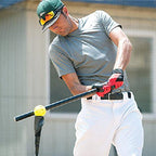 SKLZ Power Stick Baseball and Softball Training Bat for Strength, 30 Inch, 30 Ounce, Black/Yellow