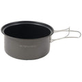 Evernew Ultralight Aluminum Non-Stick Pot, 740Ml, Grays