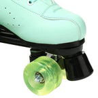 Risup, Roller Skates For Women And Men Cowhide High-Top Shoes Classic Double-Row Roller Skates Four-Wheel Roller Skates For Men