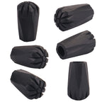 Diooid Hiking Pole Tips Extra Thick And Wear Resisting Trekking Pole Tips Replacement Pole Rubber Tip Protectors Fits Most Stand