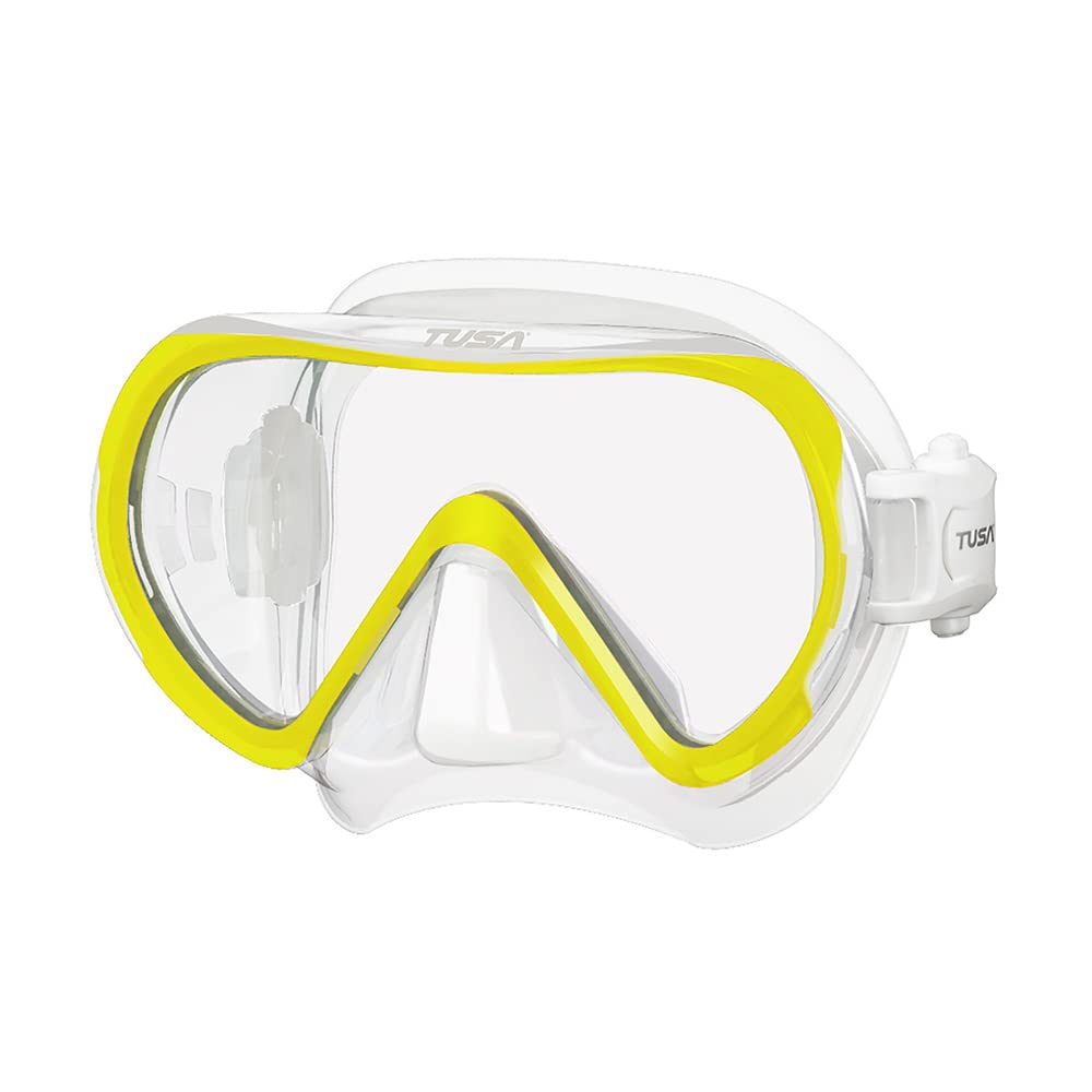TUSA M-1011 Ino Scuba Diving Mask, Flash Yellow
