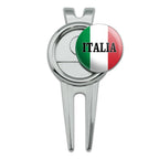 Graphics & More Italia Italy Italian Flag Golf Divot Repair Tool And Ball Marker